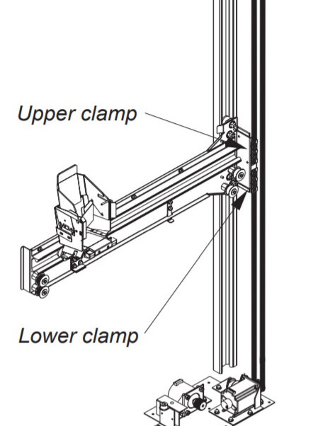 upper clamp diagram picture of royal vision vendors