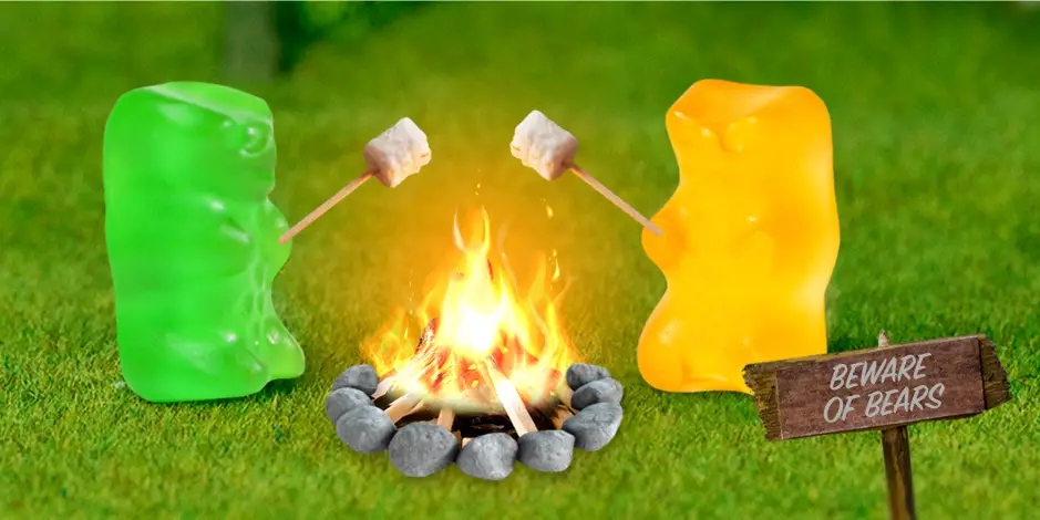 Are Gummy Bears Flammable