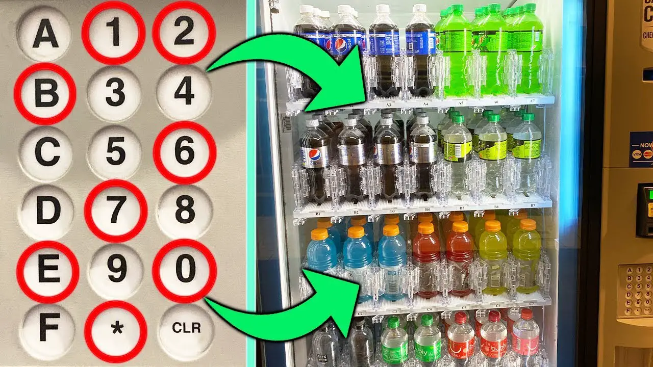 How to Get Free Stuff in a Vending Machine? Vending Business Machine