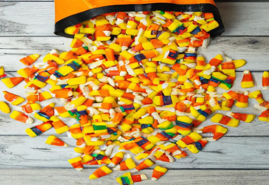 How many candy corn are in a bag Vending Business Machine Pro Service