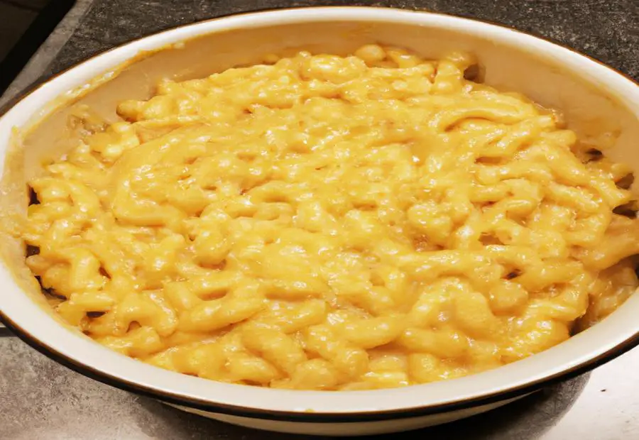 How much does a quart of mac and cheese feed Vending Business Machine