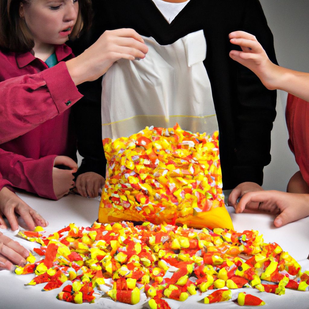 How many candy corn are in a bag Vending Business Machine Pro Service