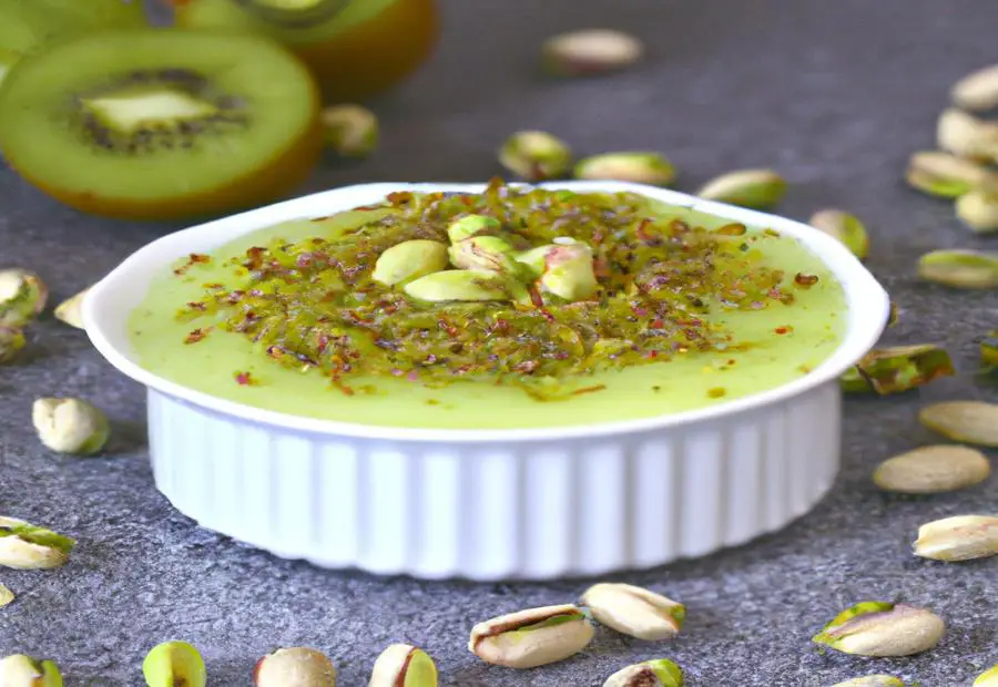 What fruit goes well with pistachio pudding Vending Business Machine