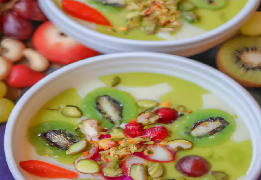 What fruit goes well with pistachio pudding Vending Business Machine