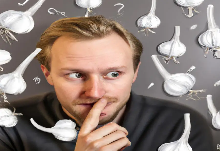 Why do my fingers smell like garlic without eating it Vending