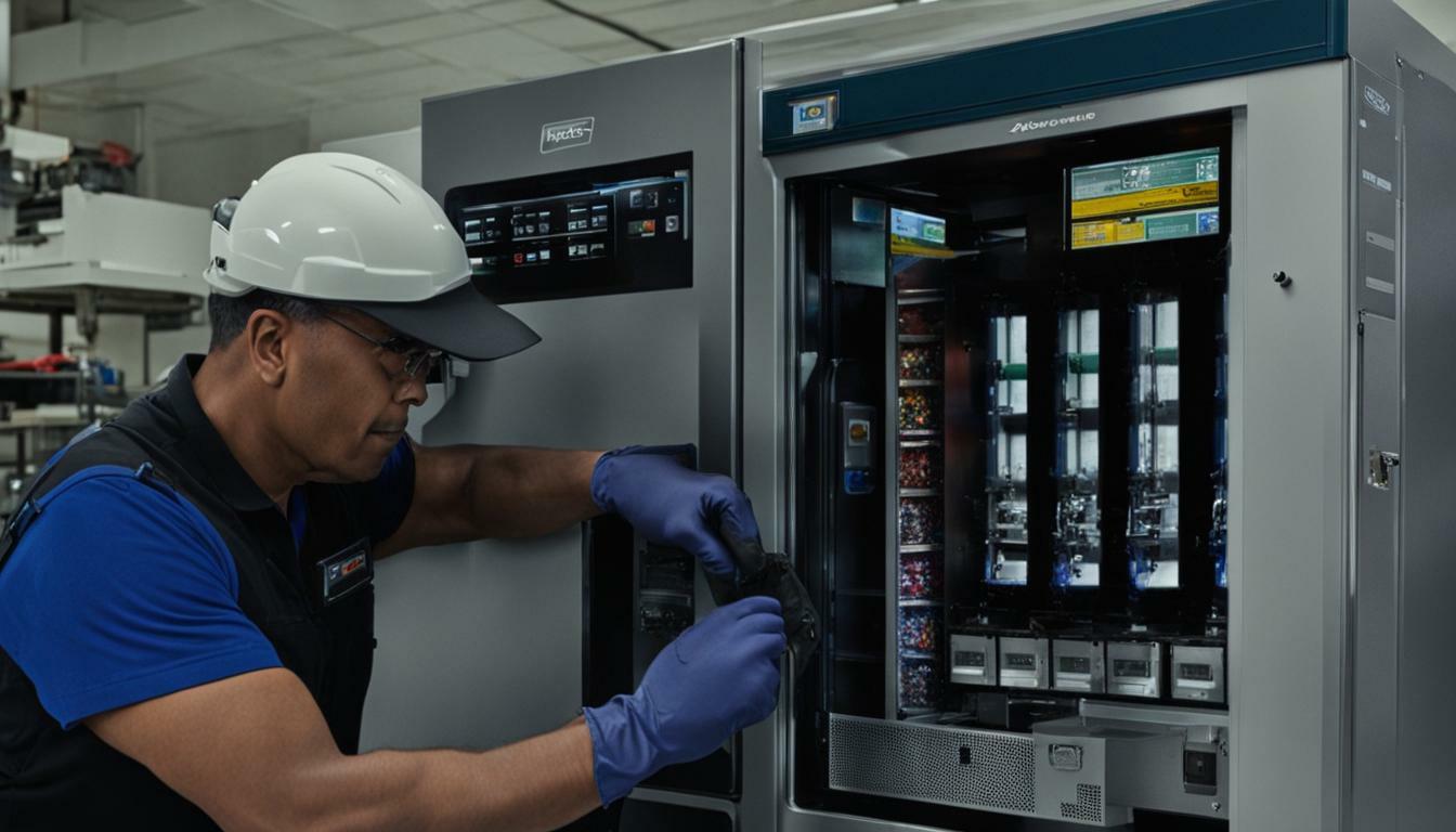 AP110SeriesVendingMachineMaintenance Vending Business Machine