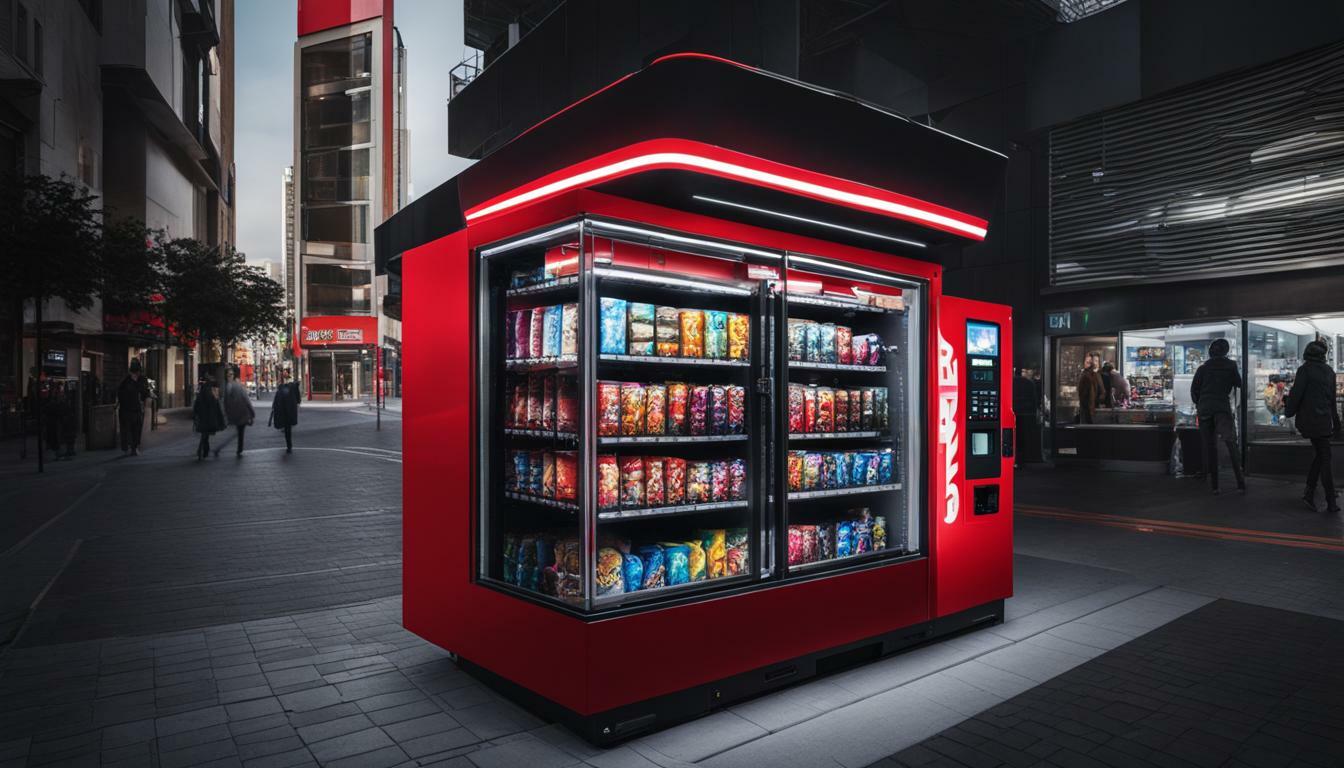 Vendingmachinewithsecuritycamera Vending Business Machine Pro Service