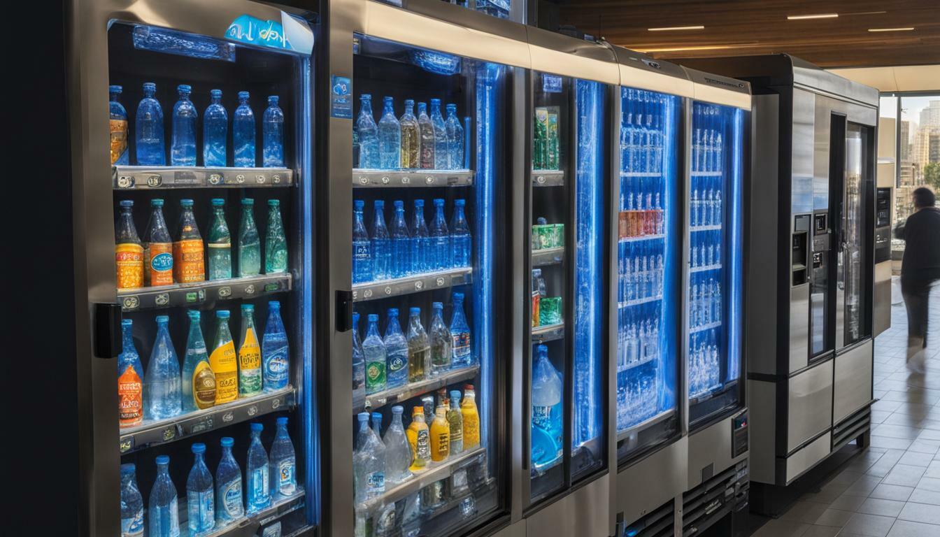 best bottled water for vending machine