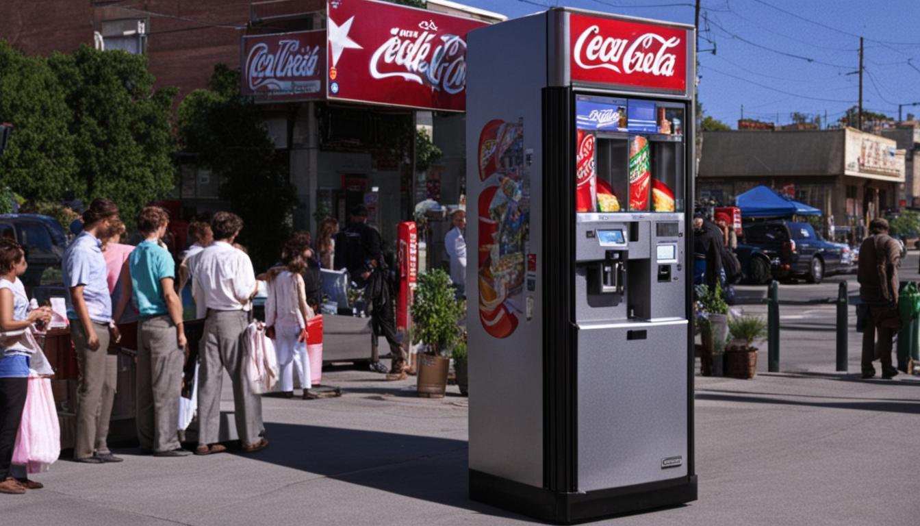best places to put a soda vending machine