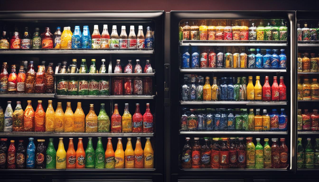 best selling vending machine drinks