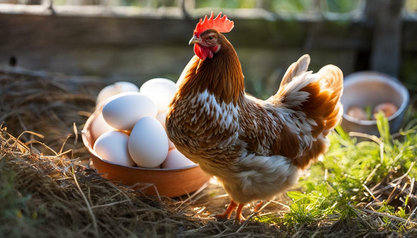 can you eat eggs from a chicken with vent gleet