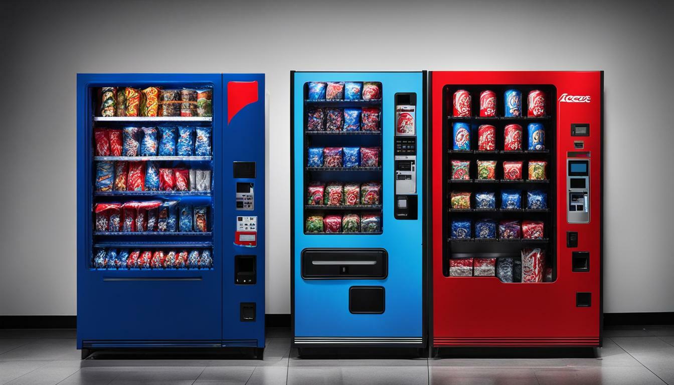 differencesbetweenredandbluevendingmachines Vending Business