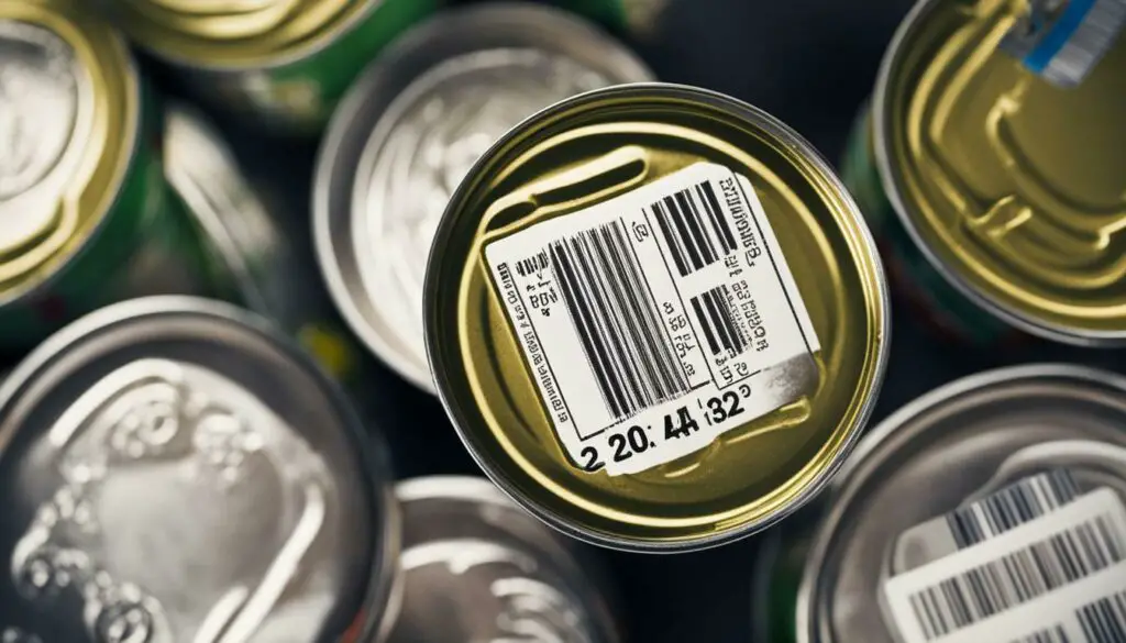 expiration date of canned food