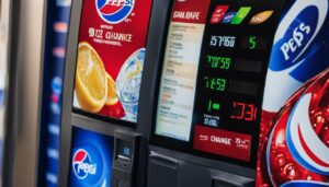 how to change price on pepsi vending machine
