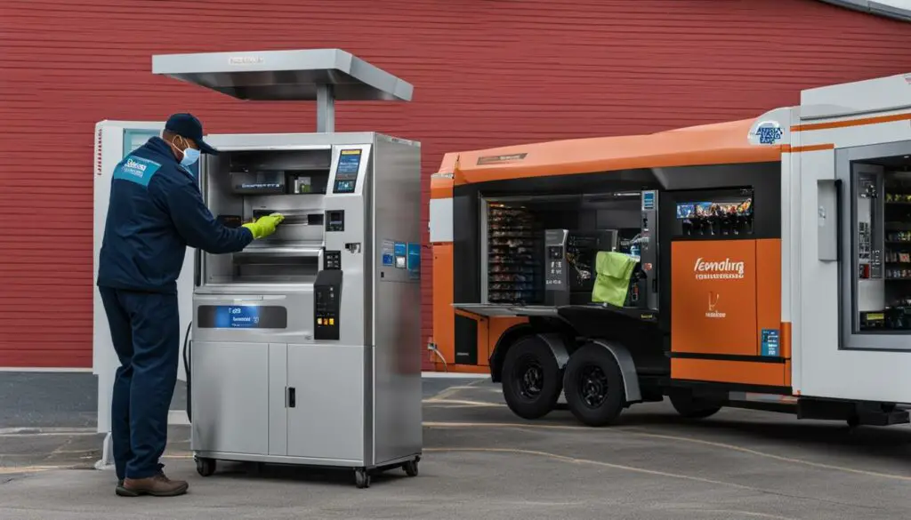 How to Fix An AP C Series Vending Machine KeyPad Freeze Vending