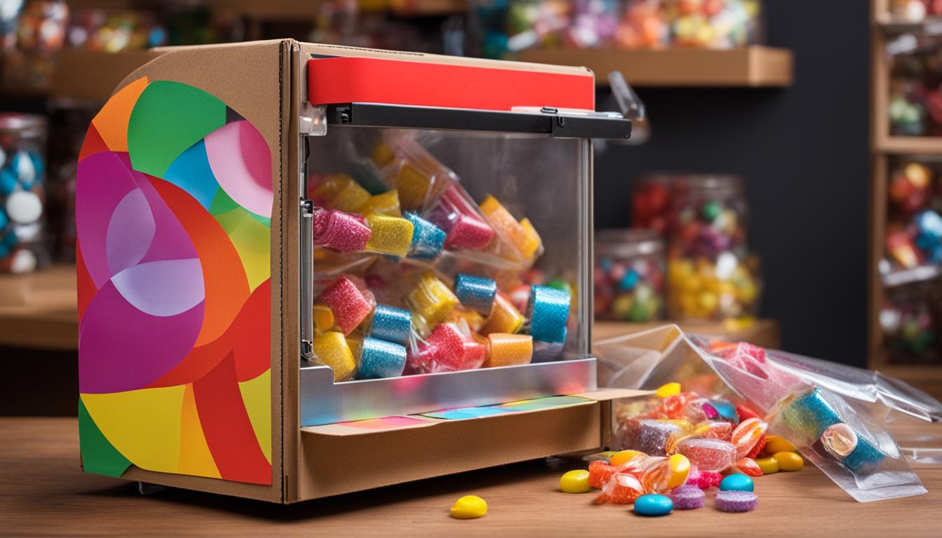 how to make a vending machine for candy