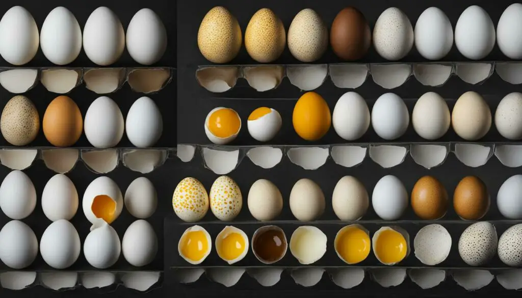 identifying white dots on egg yolk