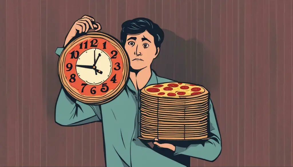 intermittent fasting and pizza