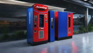 red vs blue vending machine