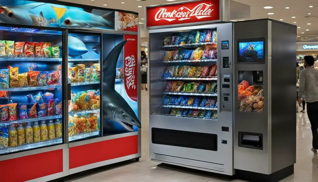 sharkattacksvsvendingmachinedeaths Vending Business Machine Pro