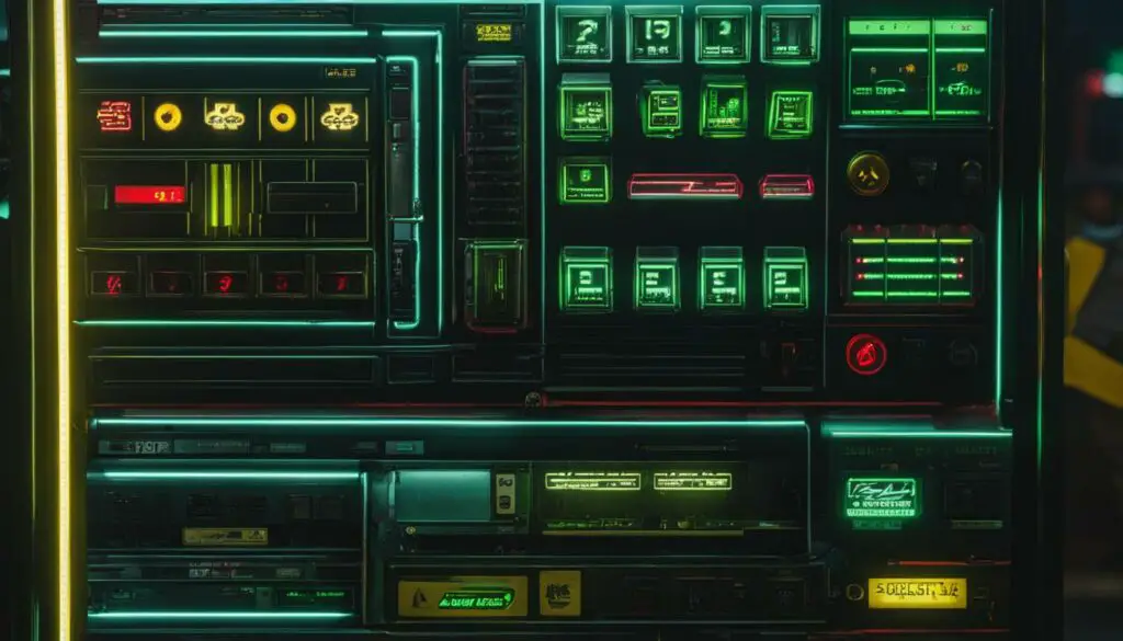 vending machine controls in cyberpunk 2077