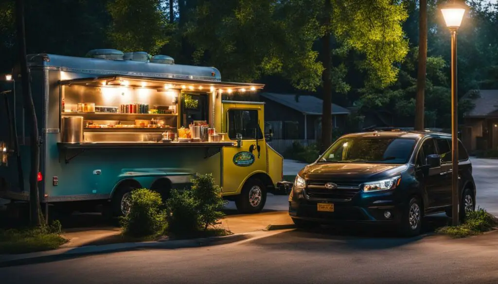 Safe Overnight Parking for Food Trucks