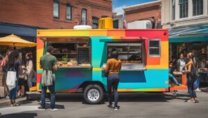 a movable feast food truck
