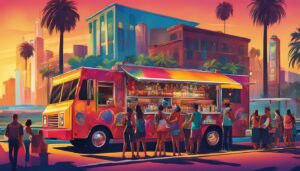 can food trucks sell alcohol in california