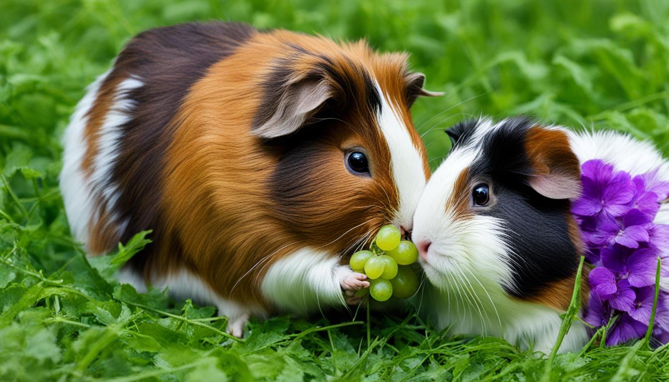 can guinea pigs eat cotton candy grapes