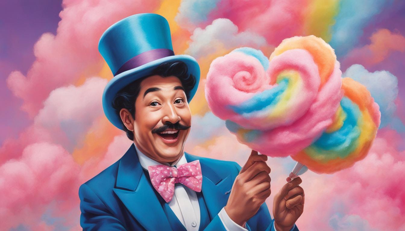 Discover Who is Cotton Candy Randy Sweetest Sensation Vending Business Machine