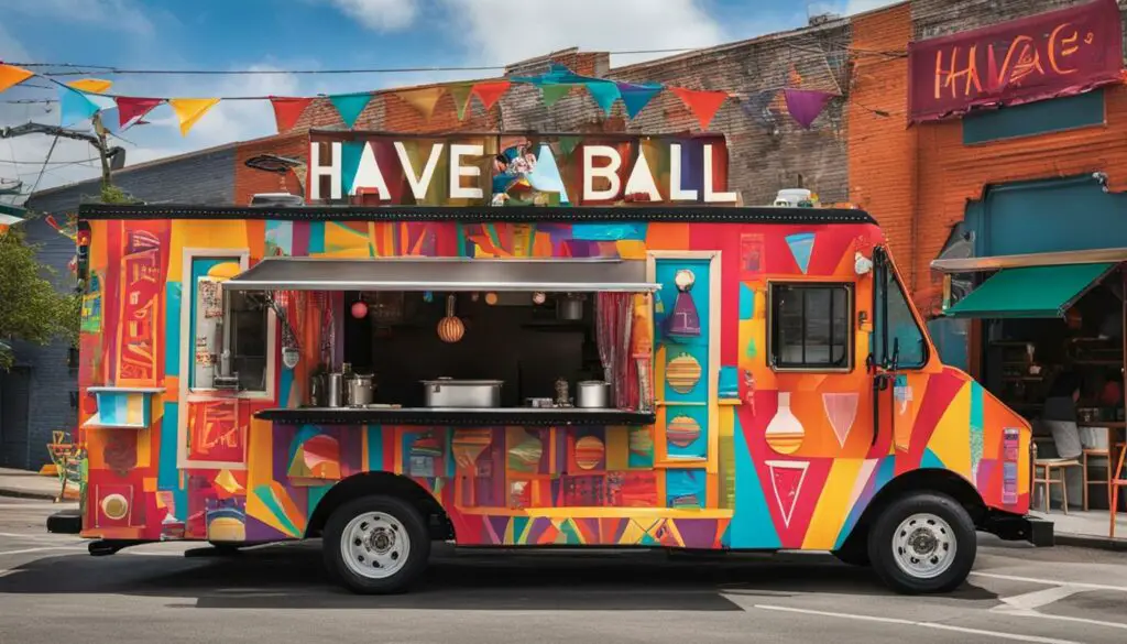 have a ball food truck image