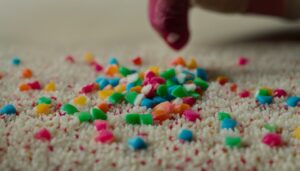 how to get candy out of carpet