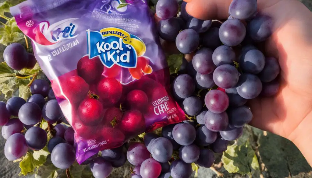 how to make candy grapes with kool-aid