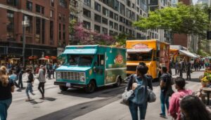 where can you park a food truck for free