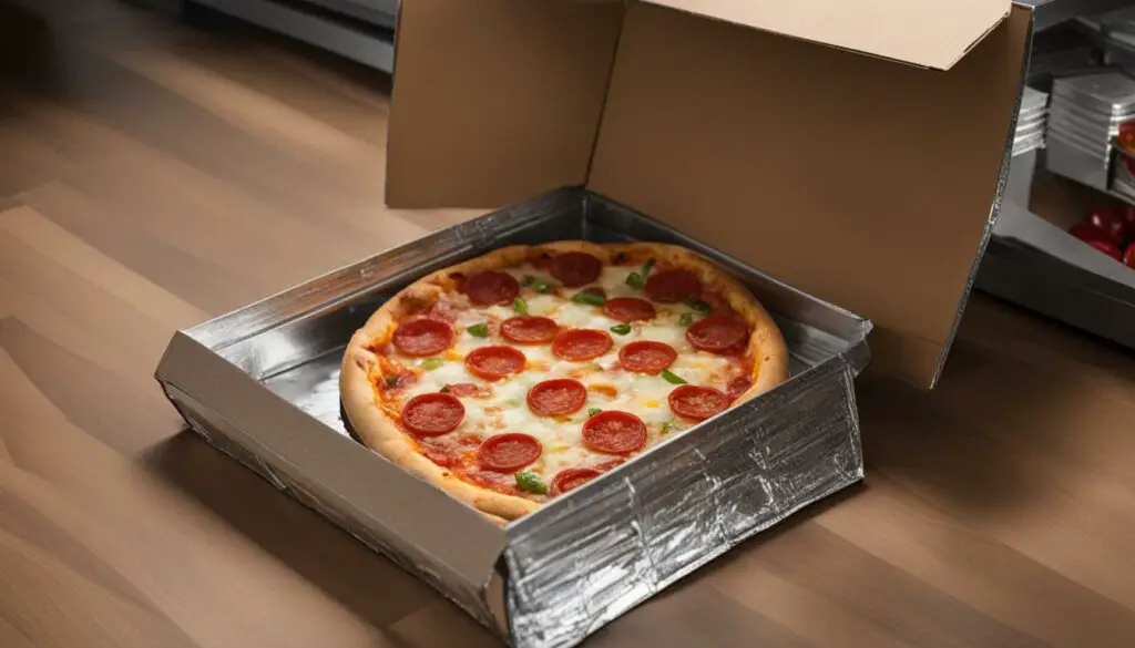 Storing leftover pizza safely