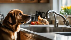 can dogs eat chicken left out overnight