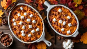 can sweet potato casserole be left out overnight