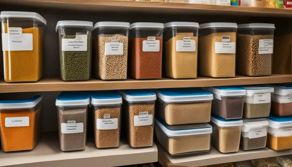 pantry storage for lentils