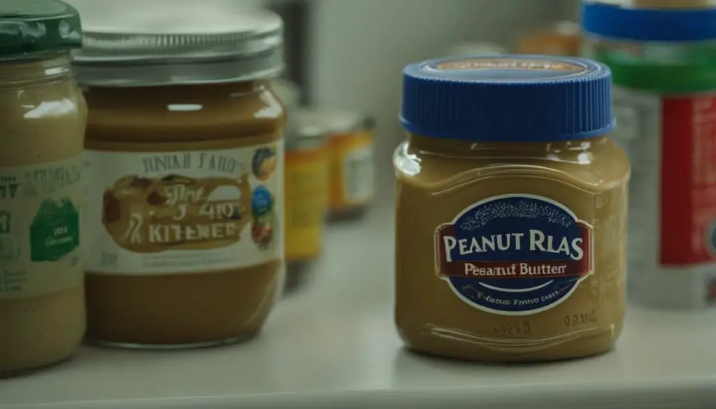 peanut butter storage
