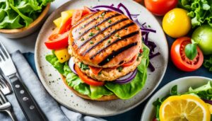 Are salmon burgers healthy?