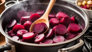 Canned Beets Cooking