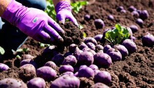 How are purple potatoes made?