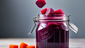 can I reduce the sugar in pickled beets