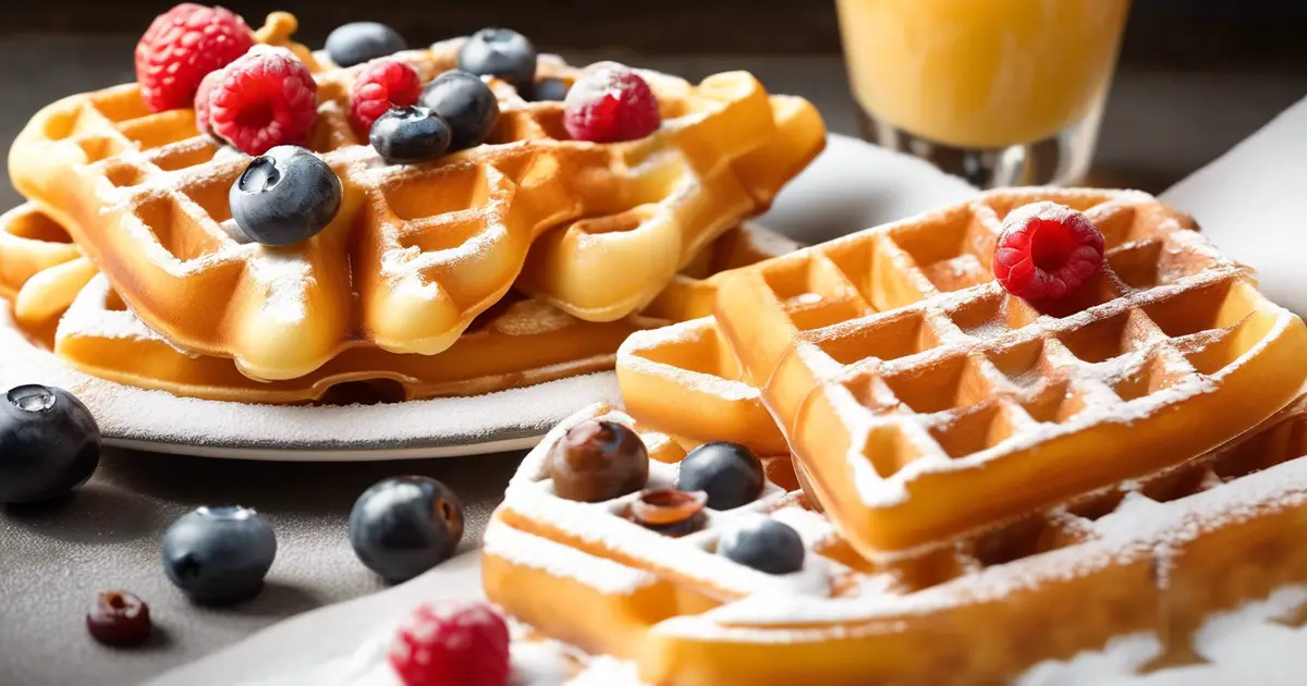 What Is the Difference Between a Belgian Waffle and a Regular Waffle