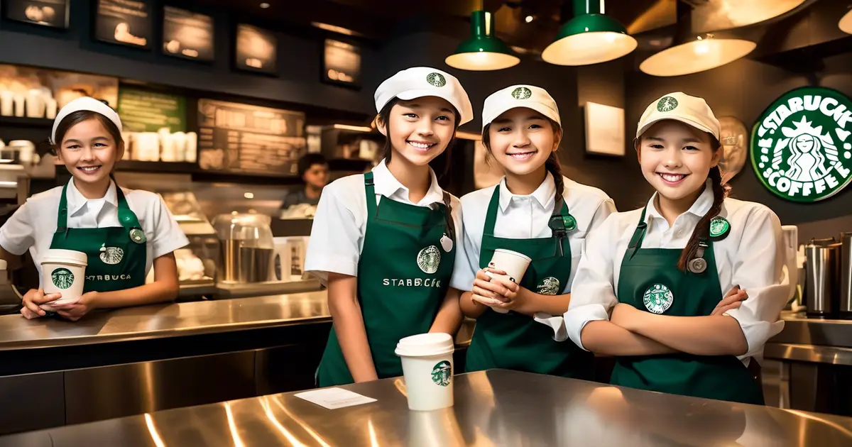 Does Starbucks Hire Minors Job Opportunities & Requirements Vending