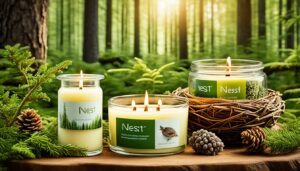 what are nest candles made of