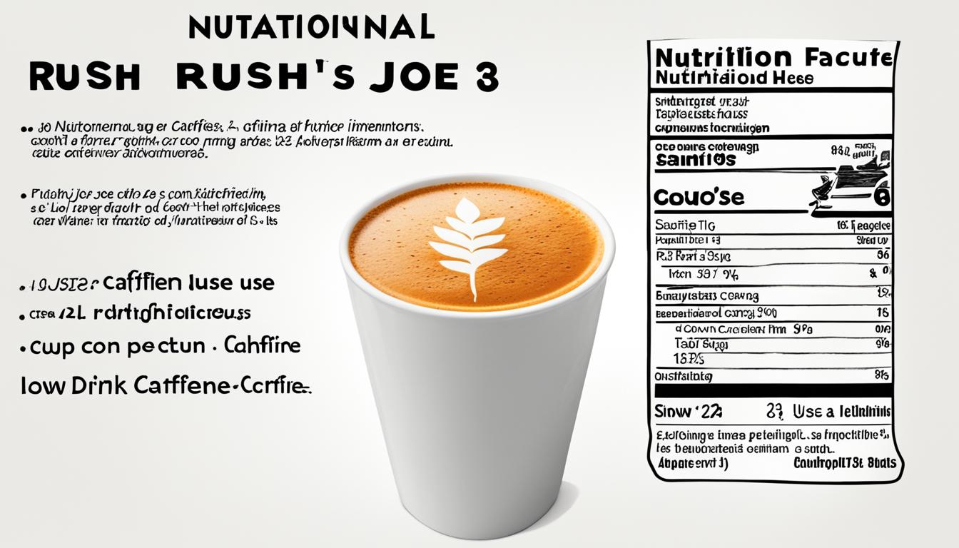Aroma Joe’s Rush Nutrition Facts Explained Vending Business Machine
