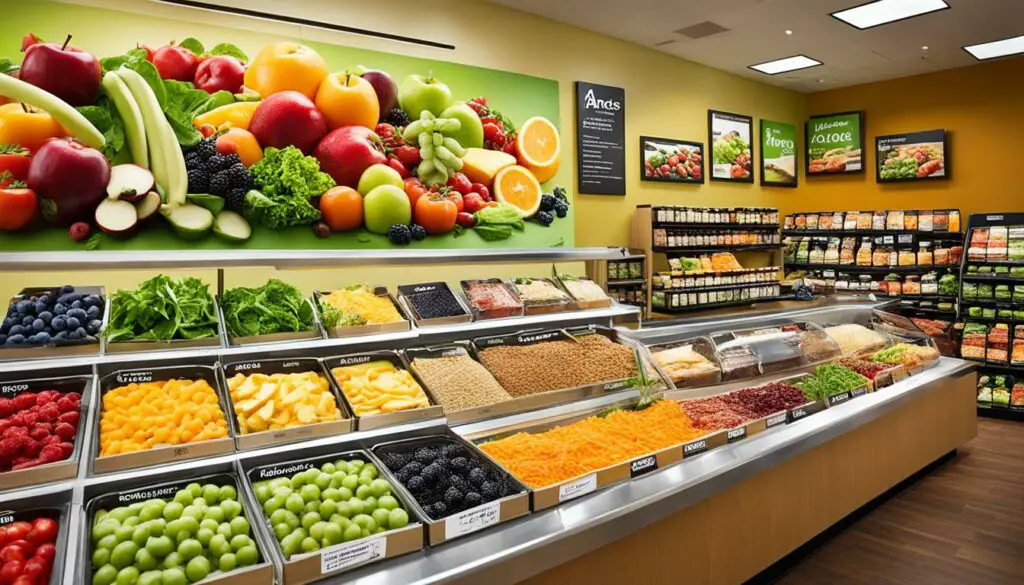 Aroma Joe’s Nutrition Facts Healthy Choices Vending Business Machine Pro Service