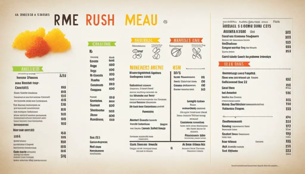 Aroma Joe’s Rush Nutrition Facts Explained Vending Business Machine